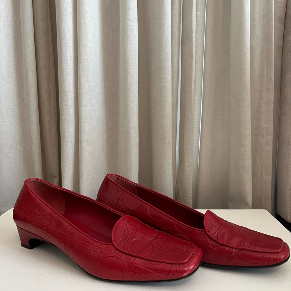 Salvatore Ferragamo Heeled Loafers
